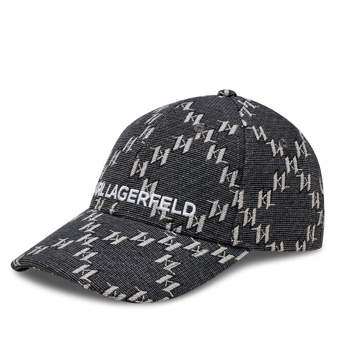 

Бейсболка KARL LAGERFELD K/MonogramEssential Cap, черный