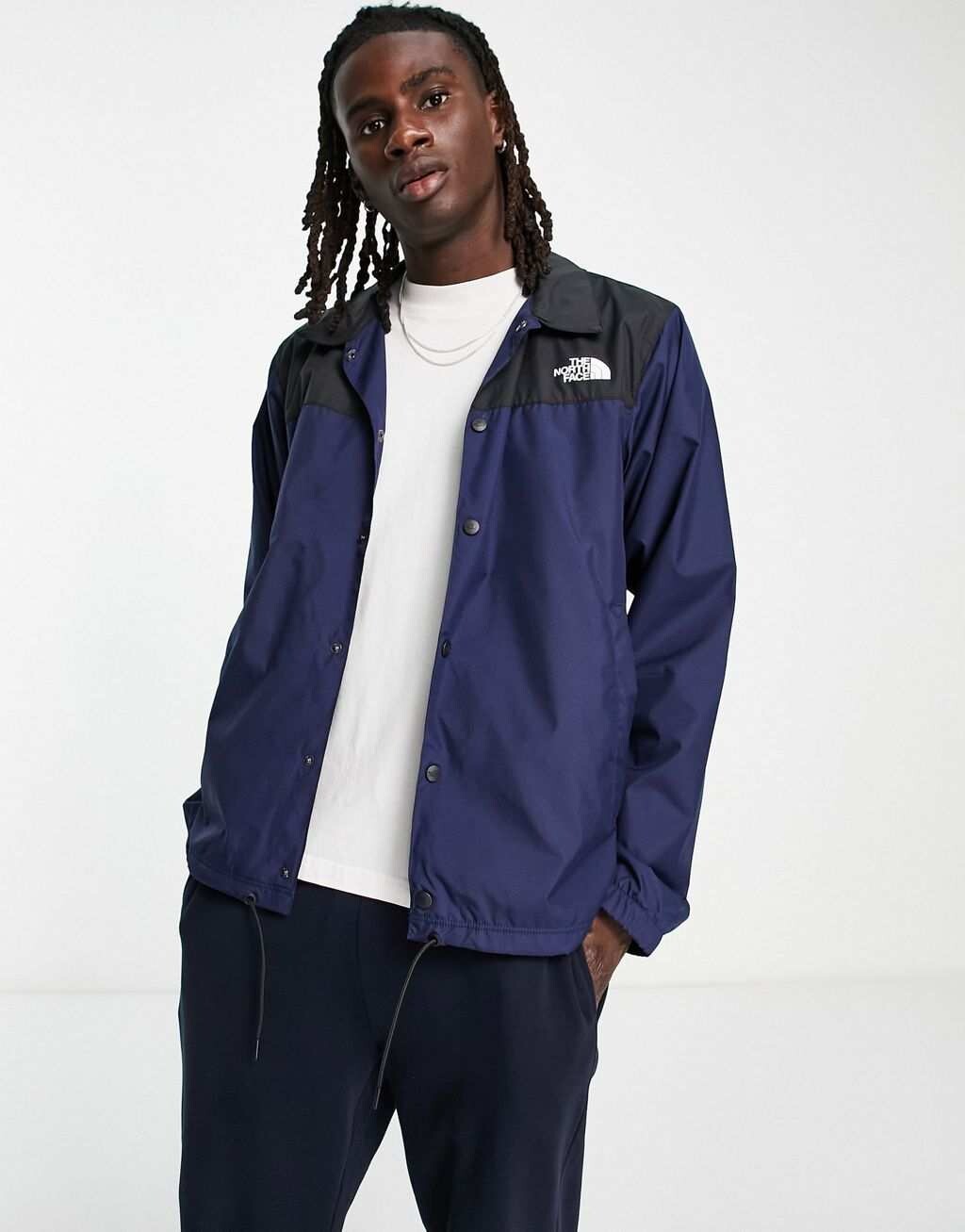 

Темно-синяя и черная куртка The North Face Coach эксклюзивно на ASOS., Черный