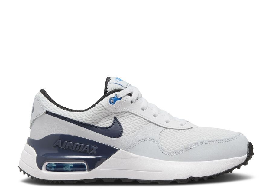 

Кроссовки Nike Air Max SYSTM GS, цвет White Thunder Blue