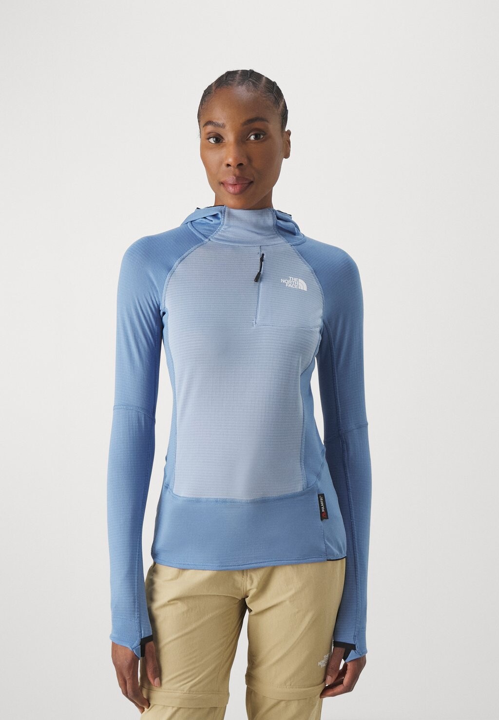 Флисовый пуловер BOLT POLARTEC PULL ON The North Face, цвет indigo stone/steel blue