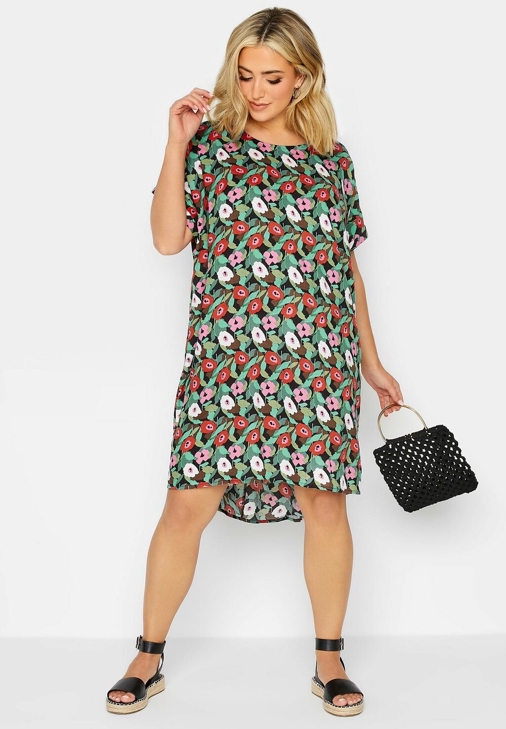

Летнее платье Yours Clothing, черный