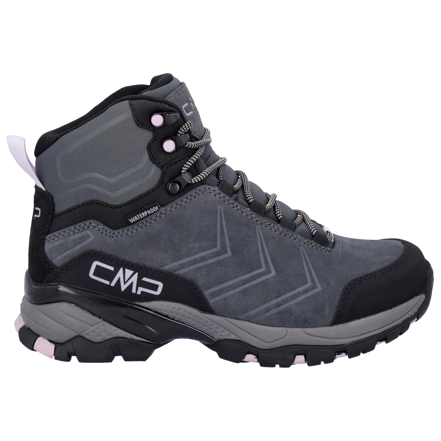 цена Ботинки для прогулки Cmp Women's Melnick Mid Trekking Shoes Waterproof, цвет Titanio/Lilac