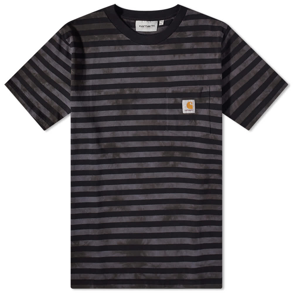 

Carhartt WIP Scotty Футболка с карманами в хромированную полоску, черный