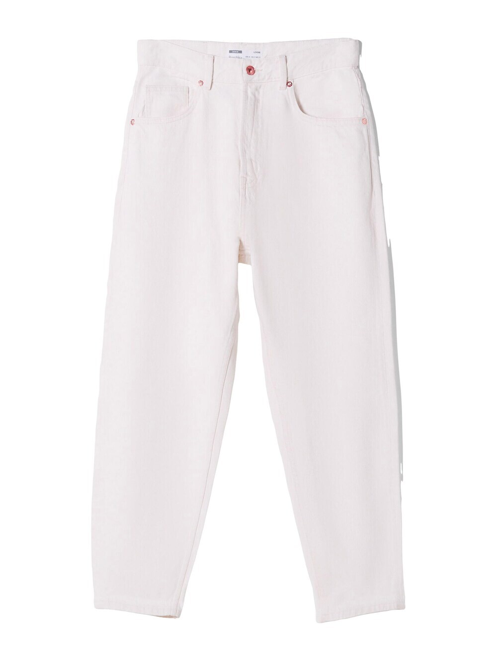 

Обычные джинсы Bershka, экрю