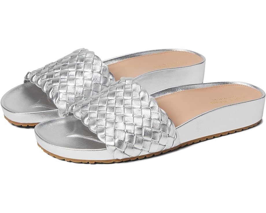 

Сандалии Cole Haan Mojave Slide Sandal, цвет Silver Idra