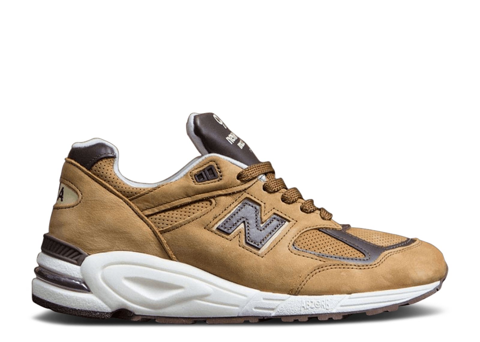 

Кроссовки New Balance 990V2 Made In Usa 'Tawny Brown', коричневый