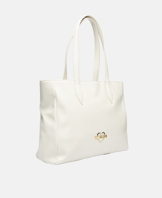 

Сумка шоппер Love Moschino, цвет Wool White