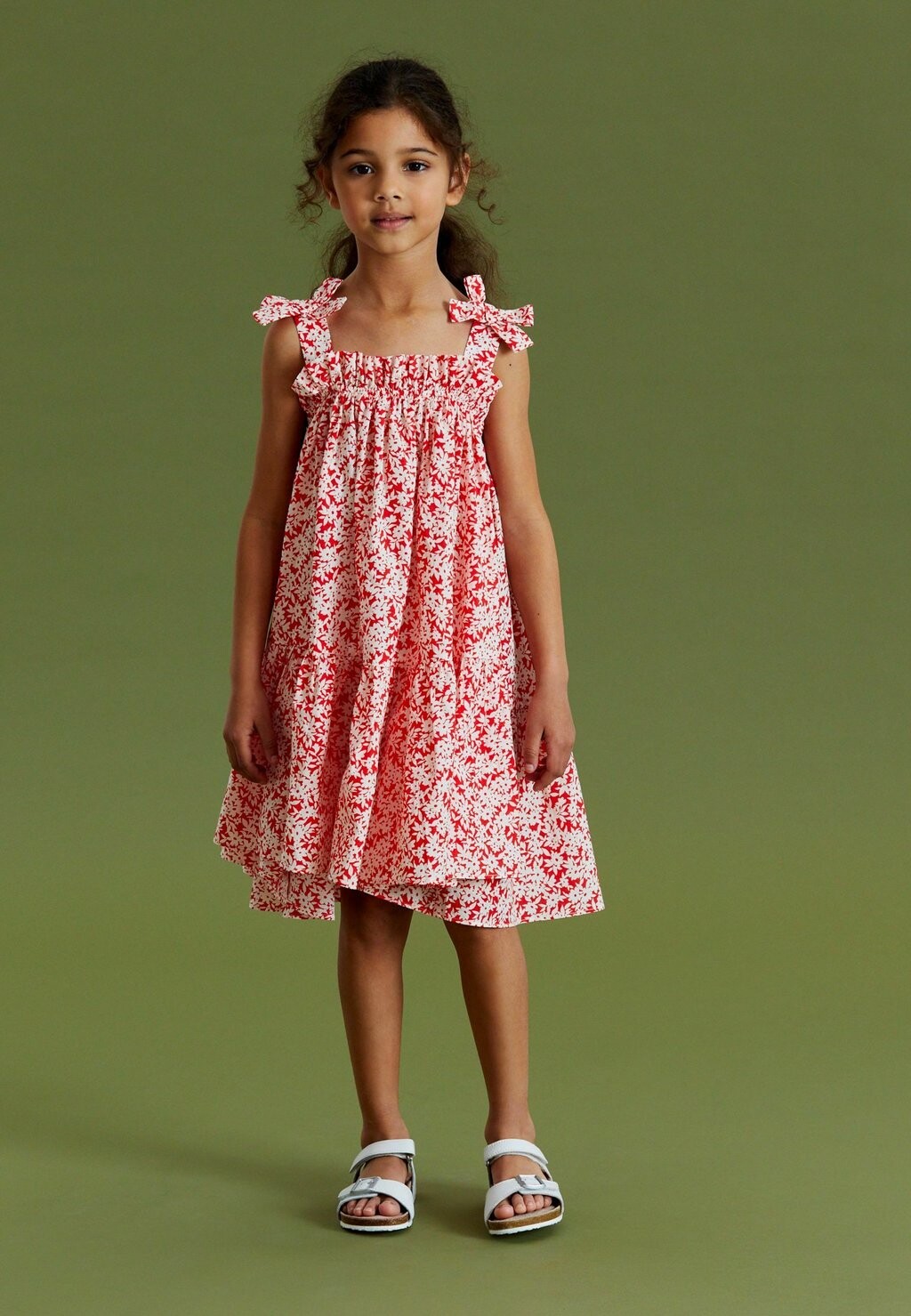 

Летнее платье Tie Shoulder Dress Next, красный
