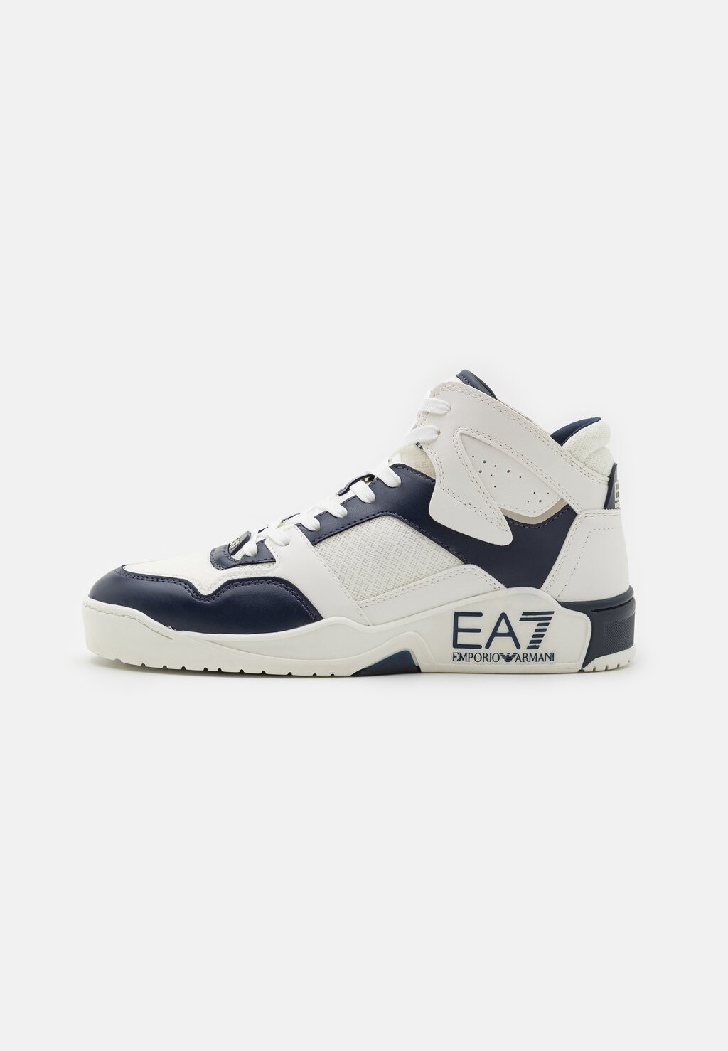 

Высокие кеды NEW BASKET MID UNISEX EA7 Emporio Armani, белый/черный ирис