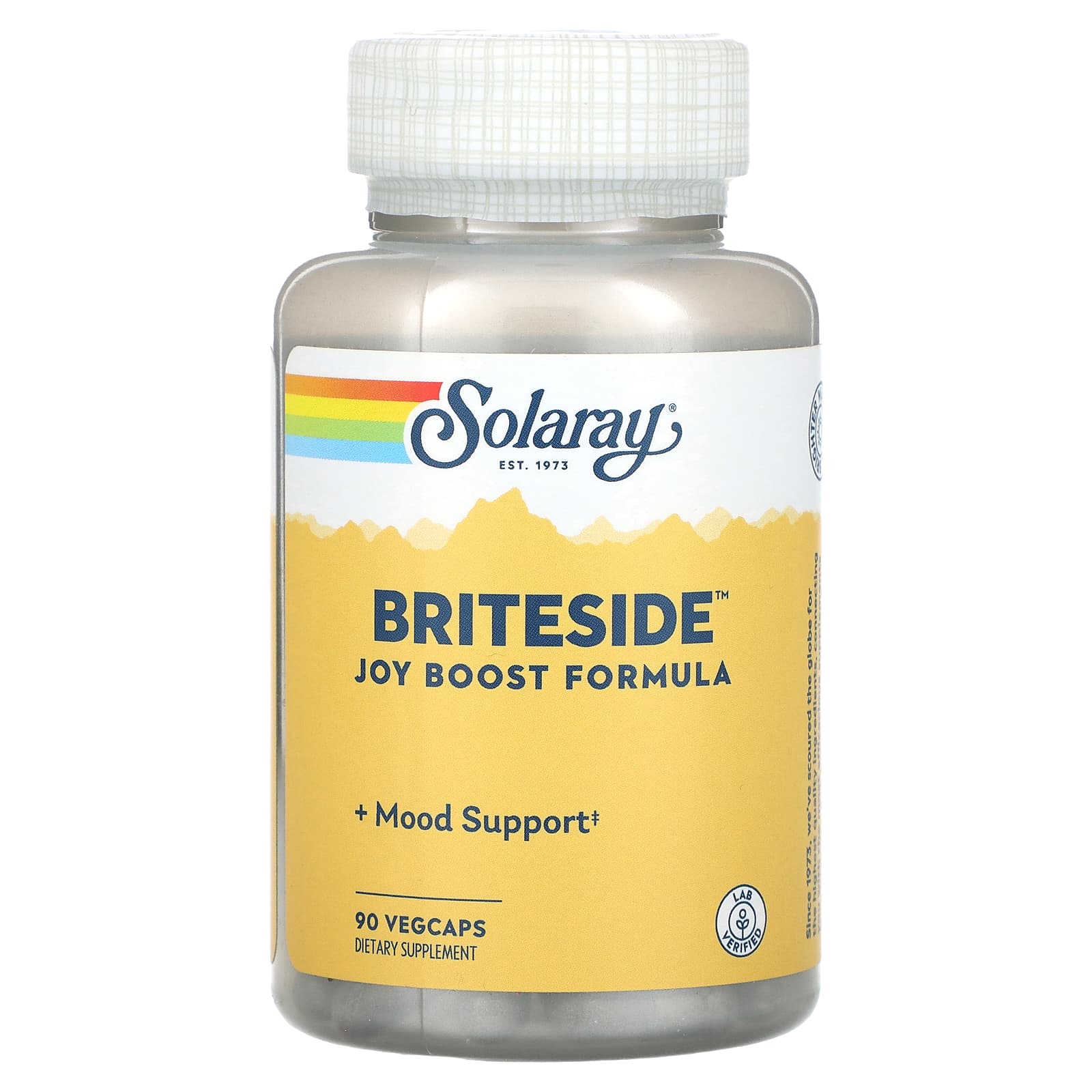 Solaray BriteSide 90 вег капсул solaray briteside формула для повышения радости 90 растительных капсул