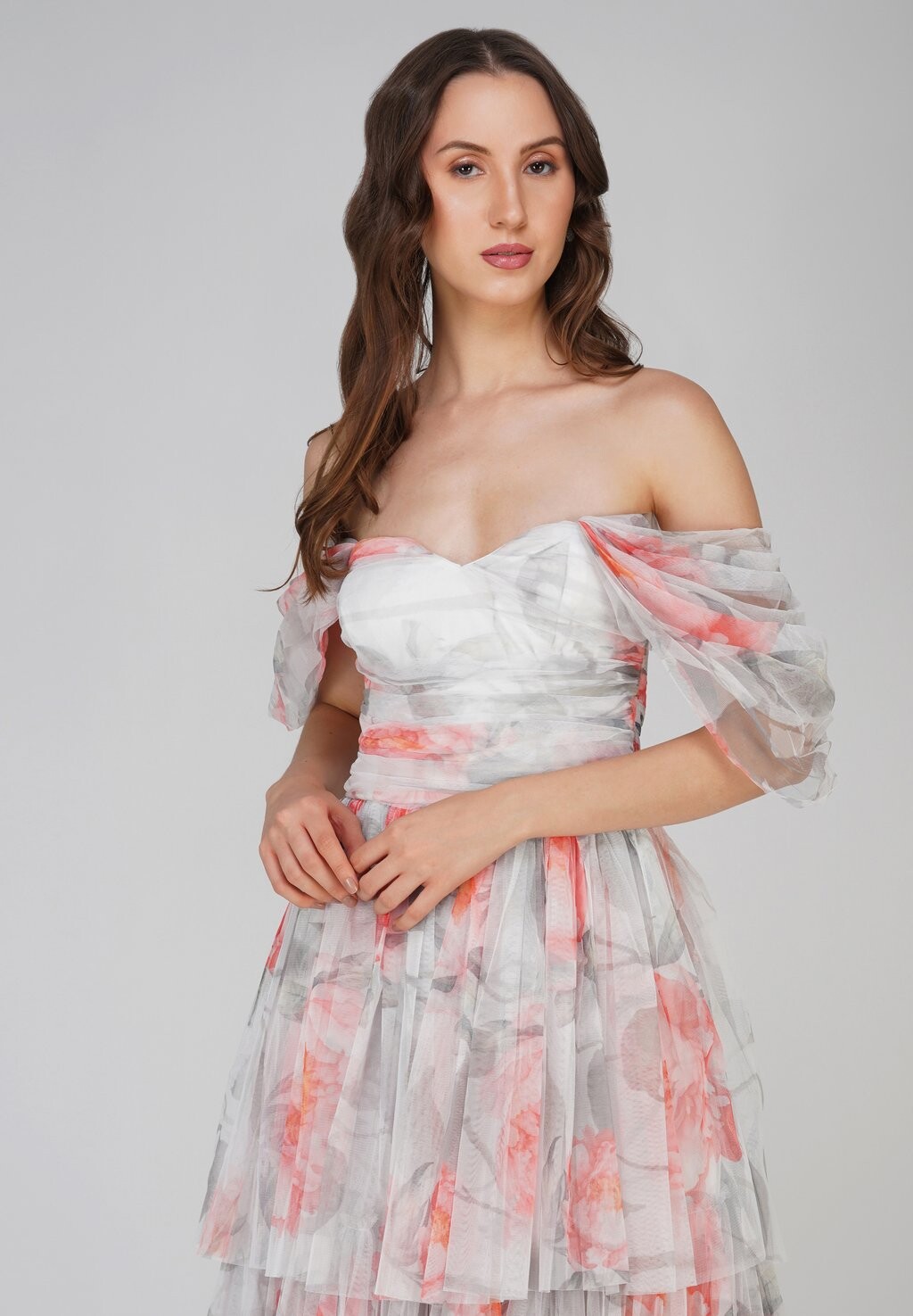 

Бальное платье SYDNEY Lace & Beads, розовый