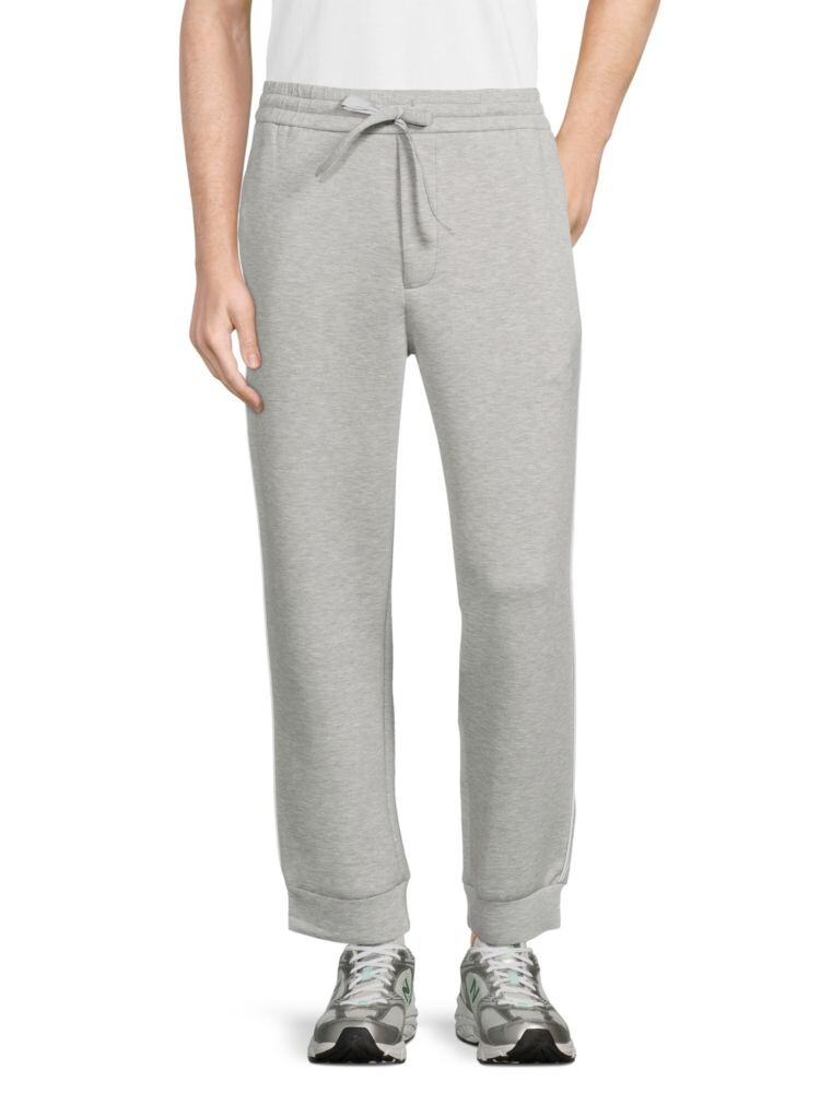 

Спортивные брюки с гоночными полосками Emporio Armani, цвет Light Grey