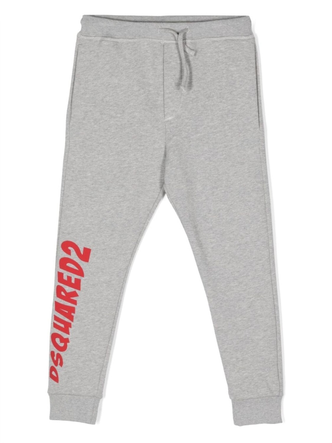 

Спортивные брюки с кулиской и логотипом Dsquared2 Kids, серый