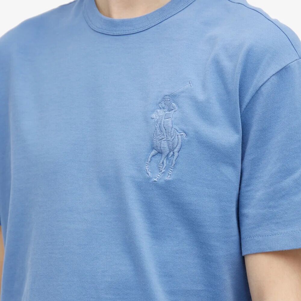 

Polo Ralph Lauren Футболка с изображением большого пони, синий