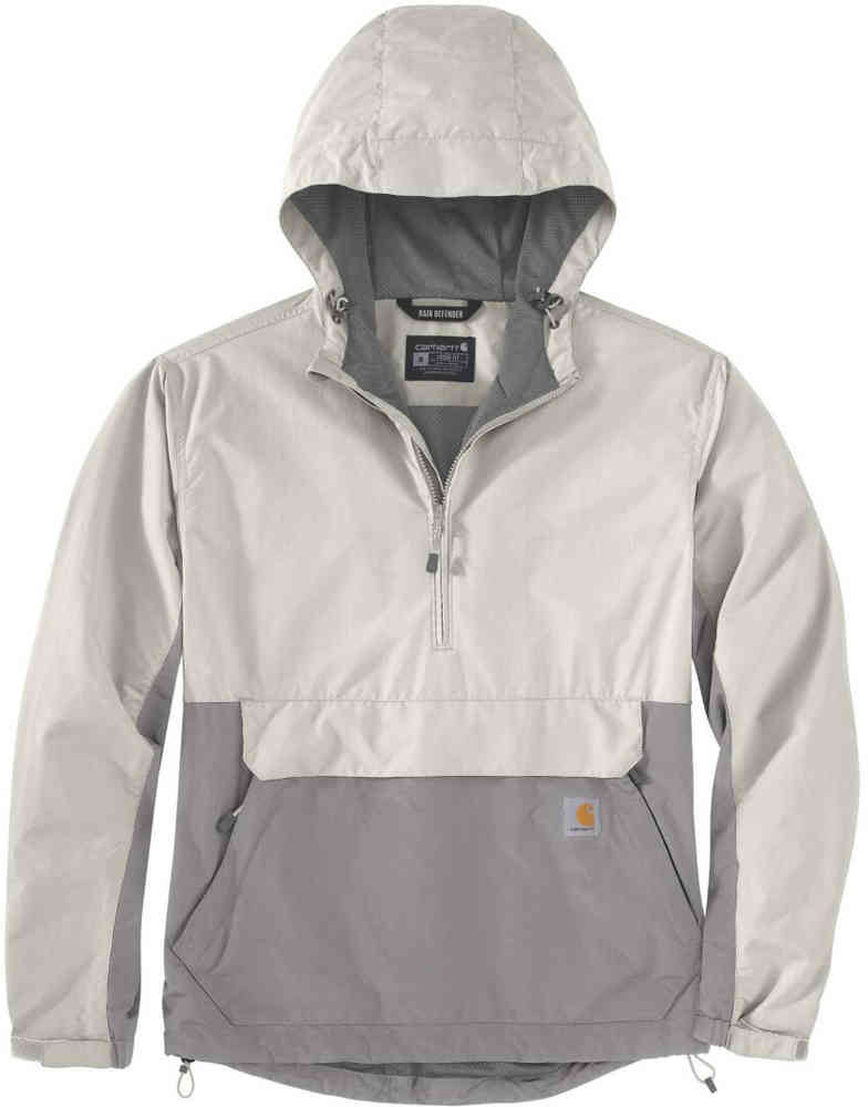 Легкая компактная куртка свободного кроя Rain Defender свободного кроя Carhartt, серый легкая прочная футболка свободного кроя carhartt антрацит