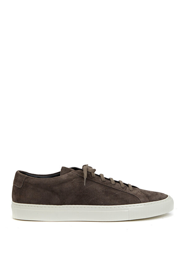 

Коричневые мужские кожаные кроссовки с логотипом Common Projects