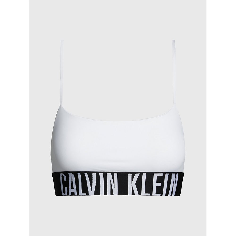цена Спортивный бюстгальтер Calvin Klein Unlined, белый