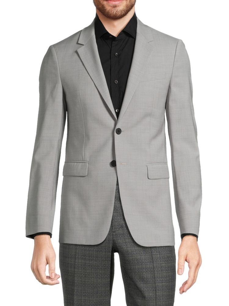

Блейзер из смесовой шерсти Chambers Theory, цвет Heather Grey