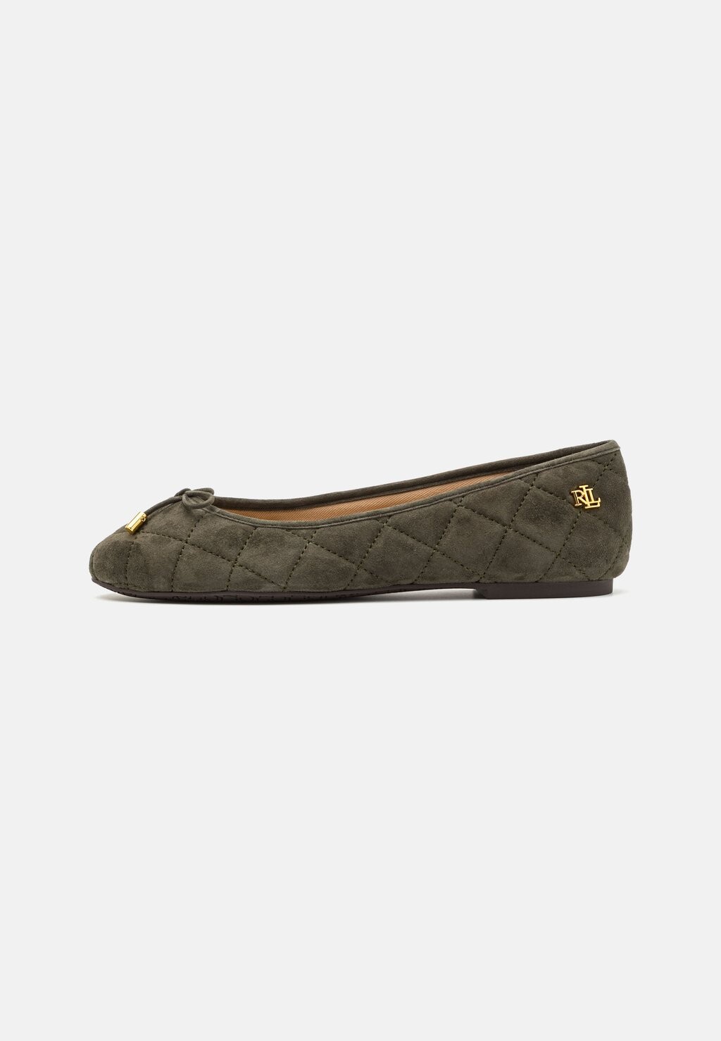 

Балетки Lauren Ralph Lauren JAYNA FLATS, темно-оливковый