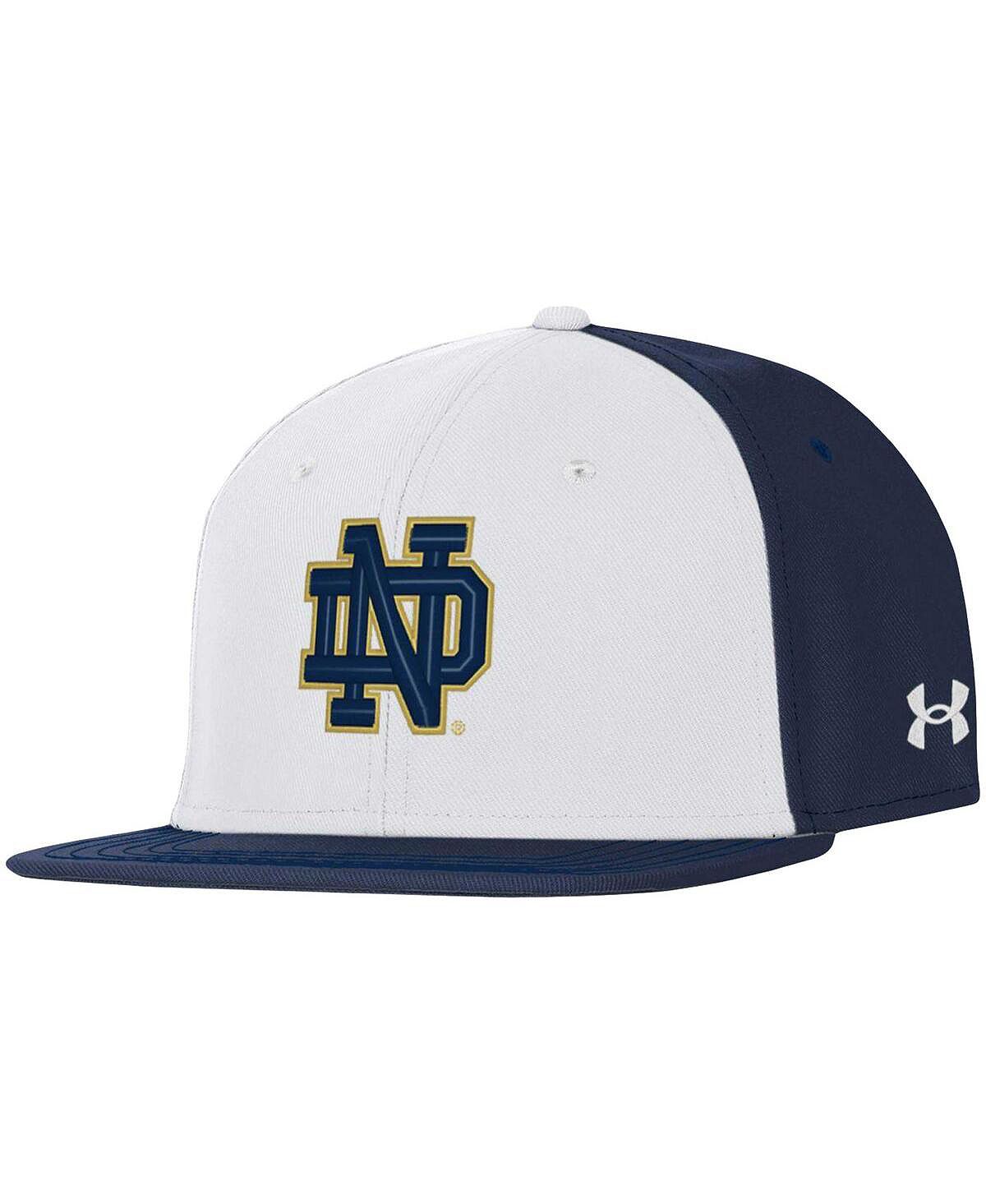 

Мужская белая бейсбольная кепка Notre Dame Fighting Irish Baseball Under Armour