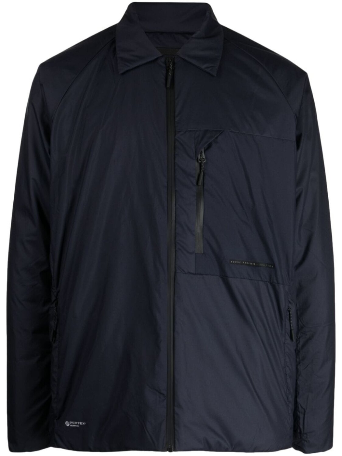 

Norse Projects Pertex Quantum Midlayer shirt jacket, синий
