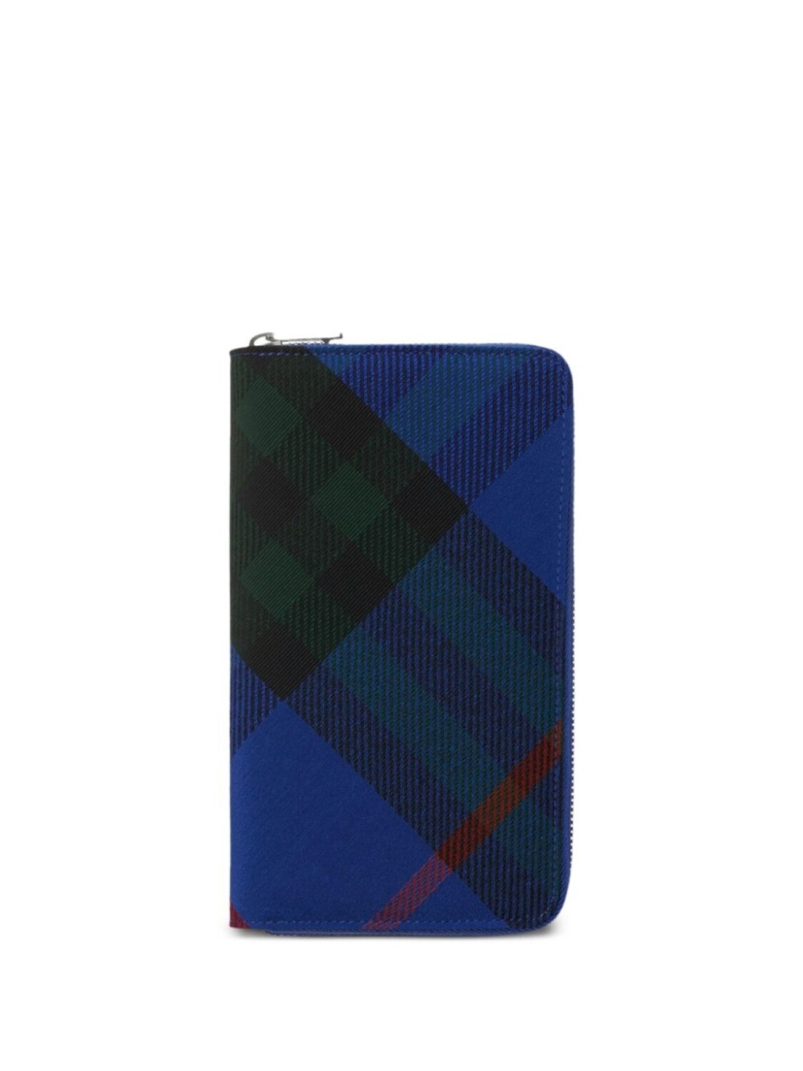 

Большой кошелек в клетку Burberry, синий