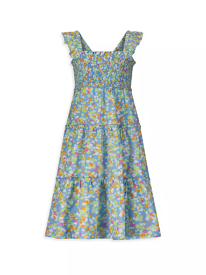 Платье Marine Ceri для маленьких девочек и девочек Roller Rabbit, синий