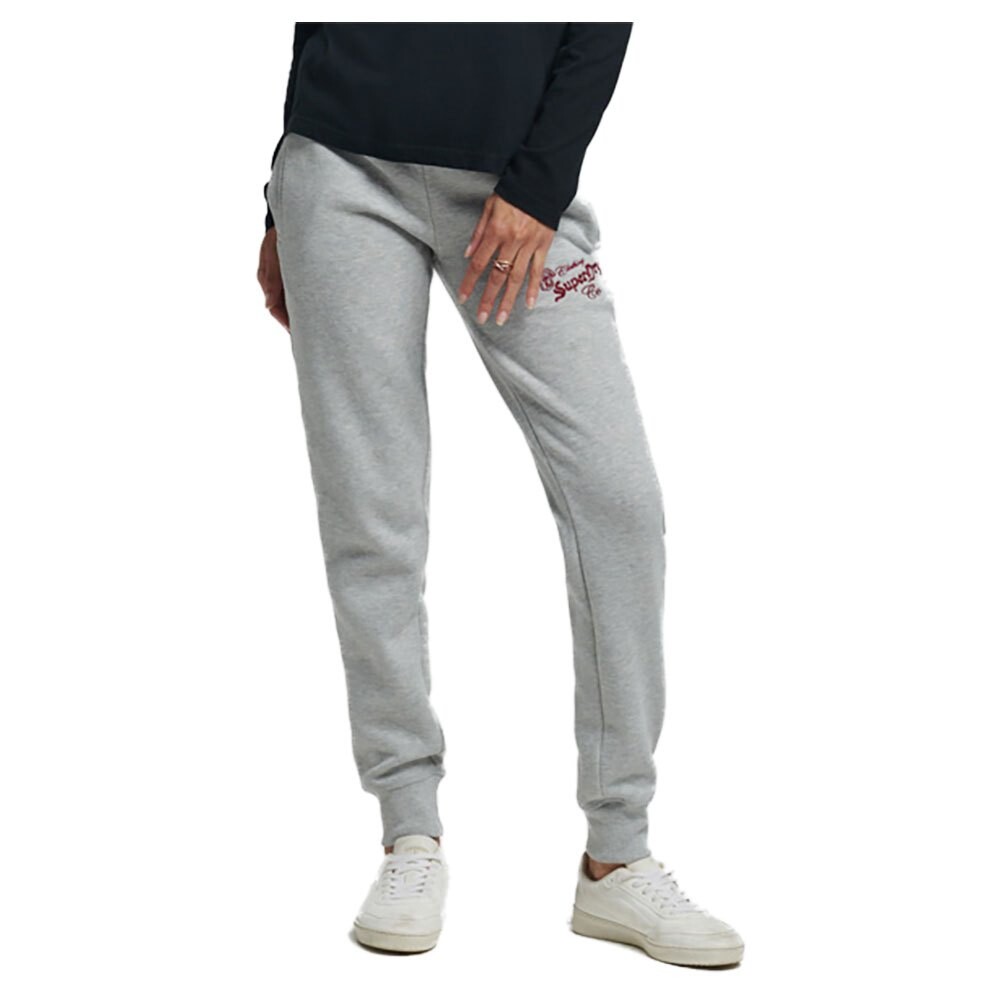 

Джоггеры Superdry Vintage Pride & Craft Joggers, серый