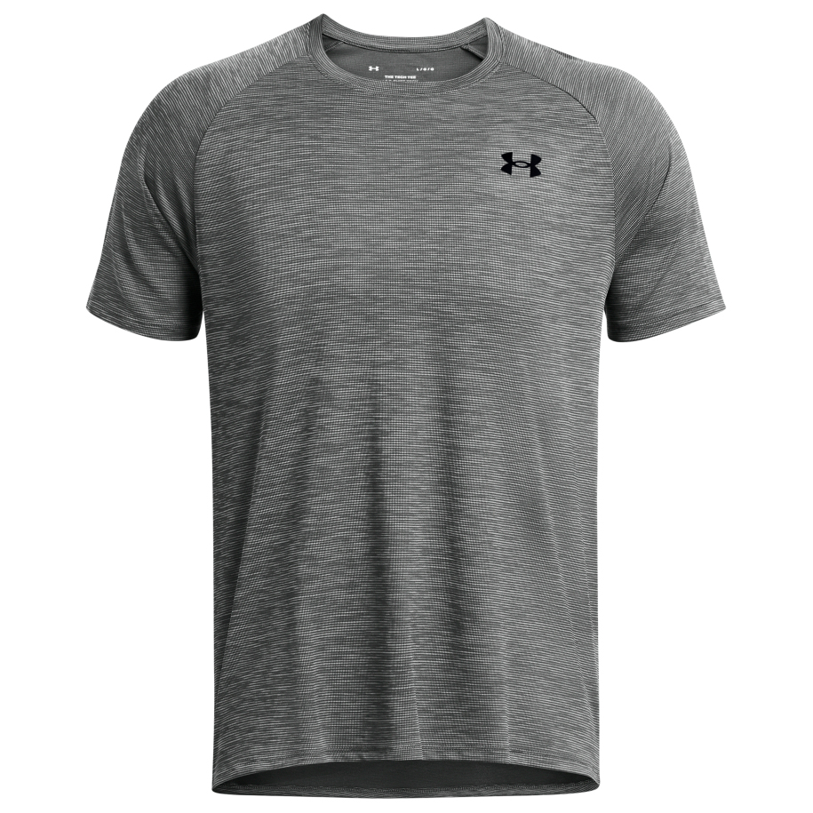 Функциональная рубашка Under Armour Tech Textured S/S, цвет Castlerock футболка under armour с короткими рукавами under armour светло серый