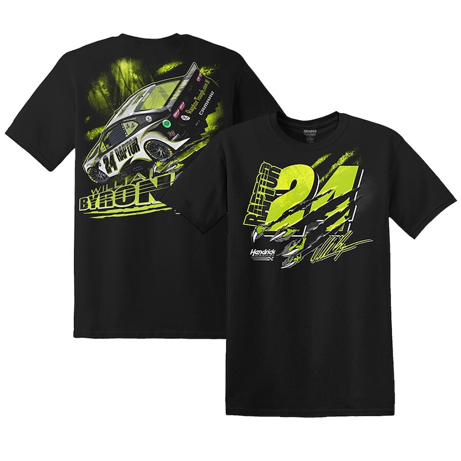 

Футболка с коротким рукавом Hendrick Motorsports Team Collection William Byron, черный