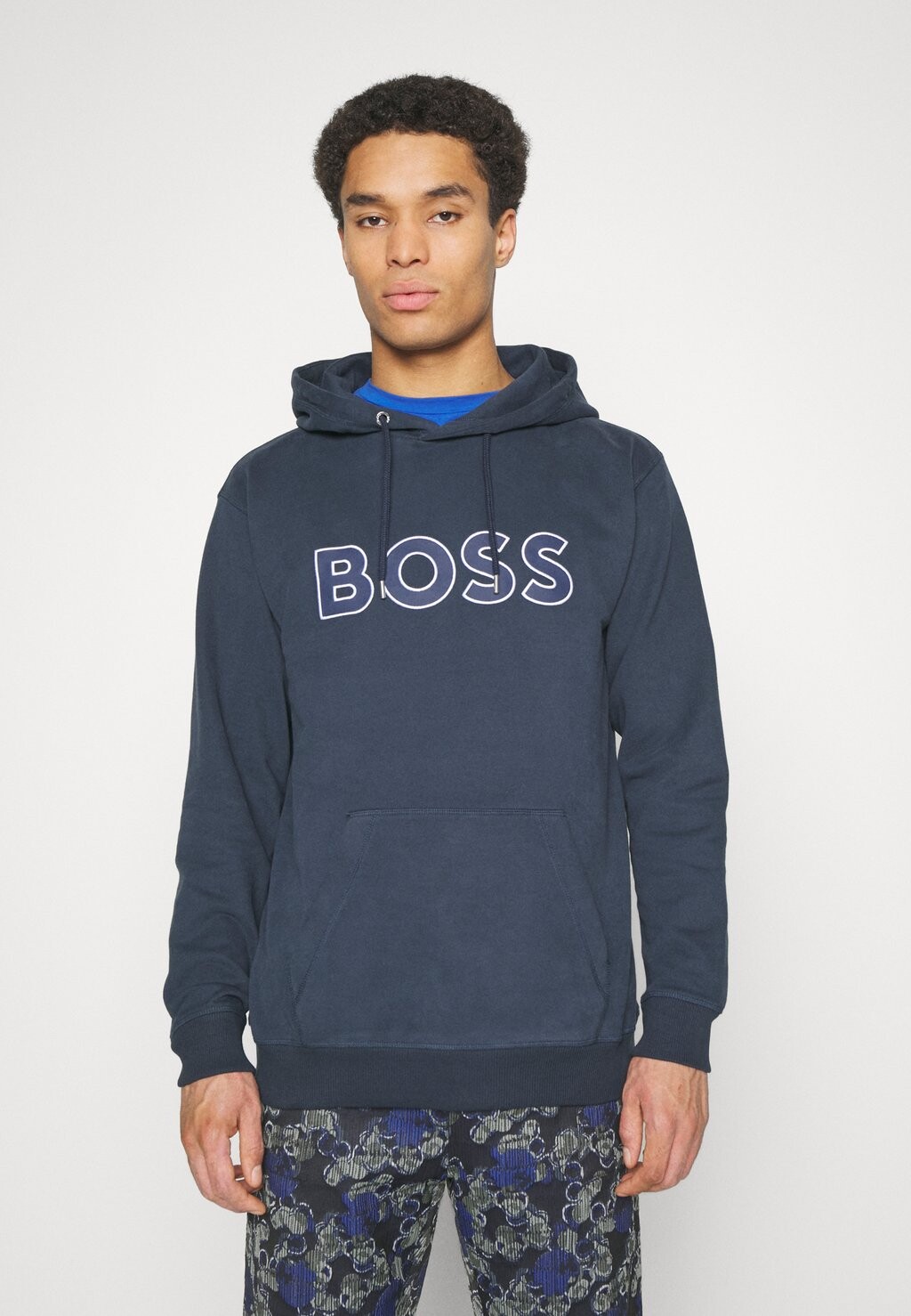 

Толстовка BOSS, темно-синий