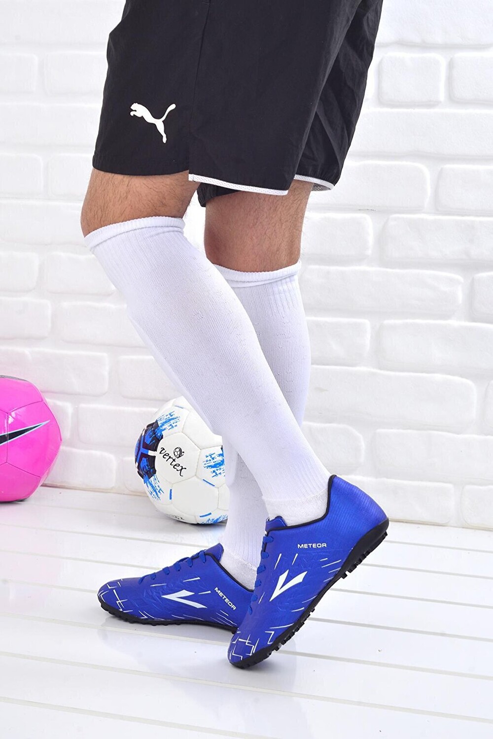 

Мужские футбольные бутсы Meteor Astroturf Lig, синий