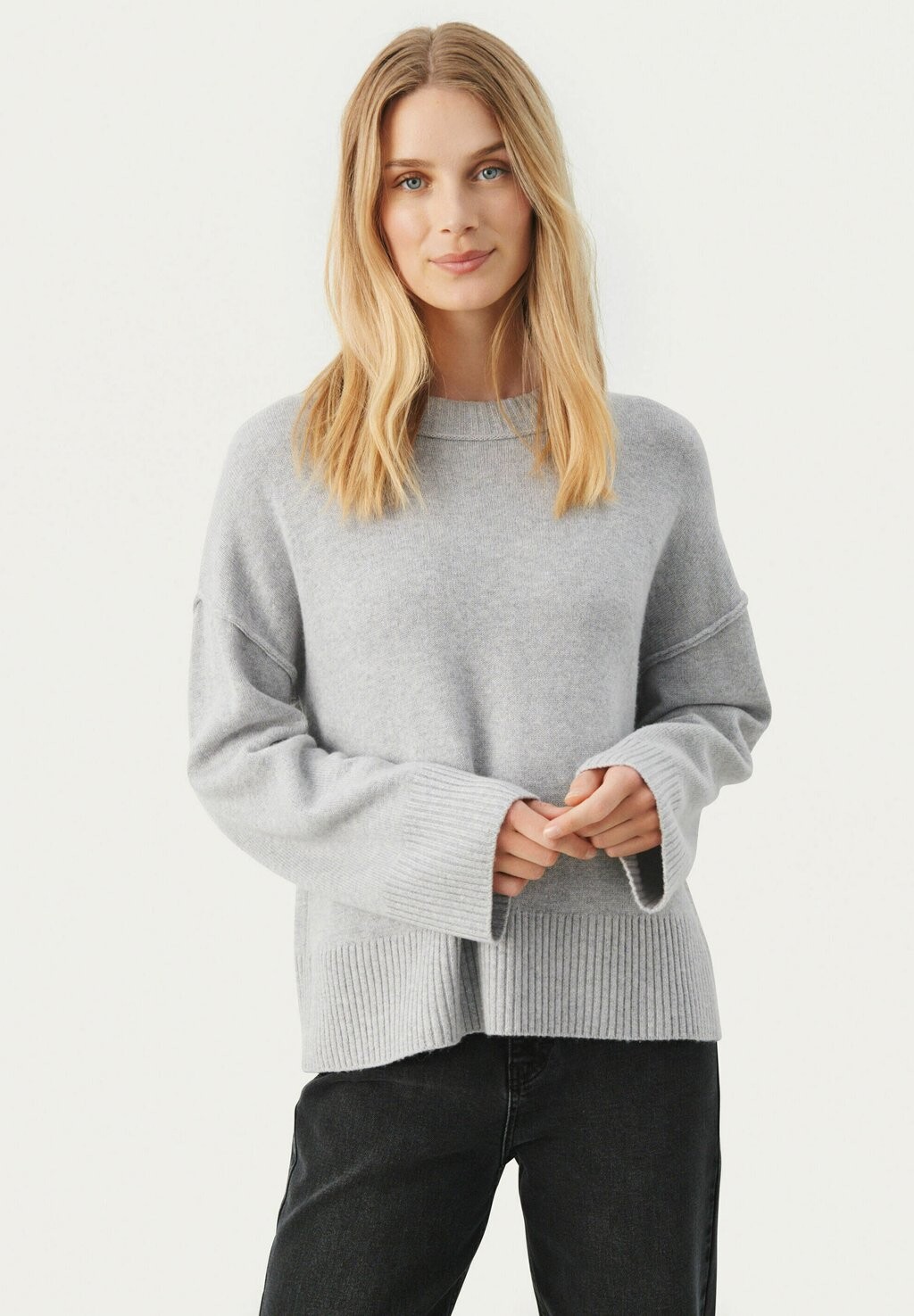 

Свитшот Part Two CHARLENEPW, цвет light grey melange