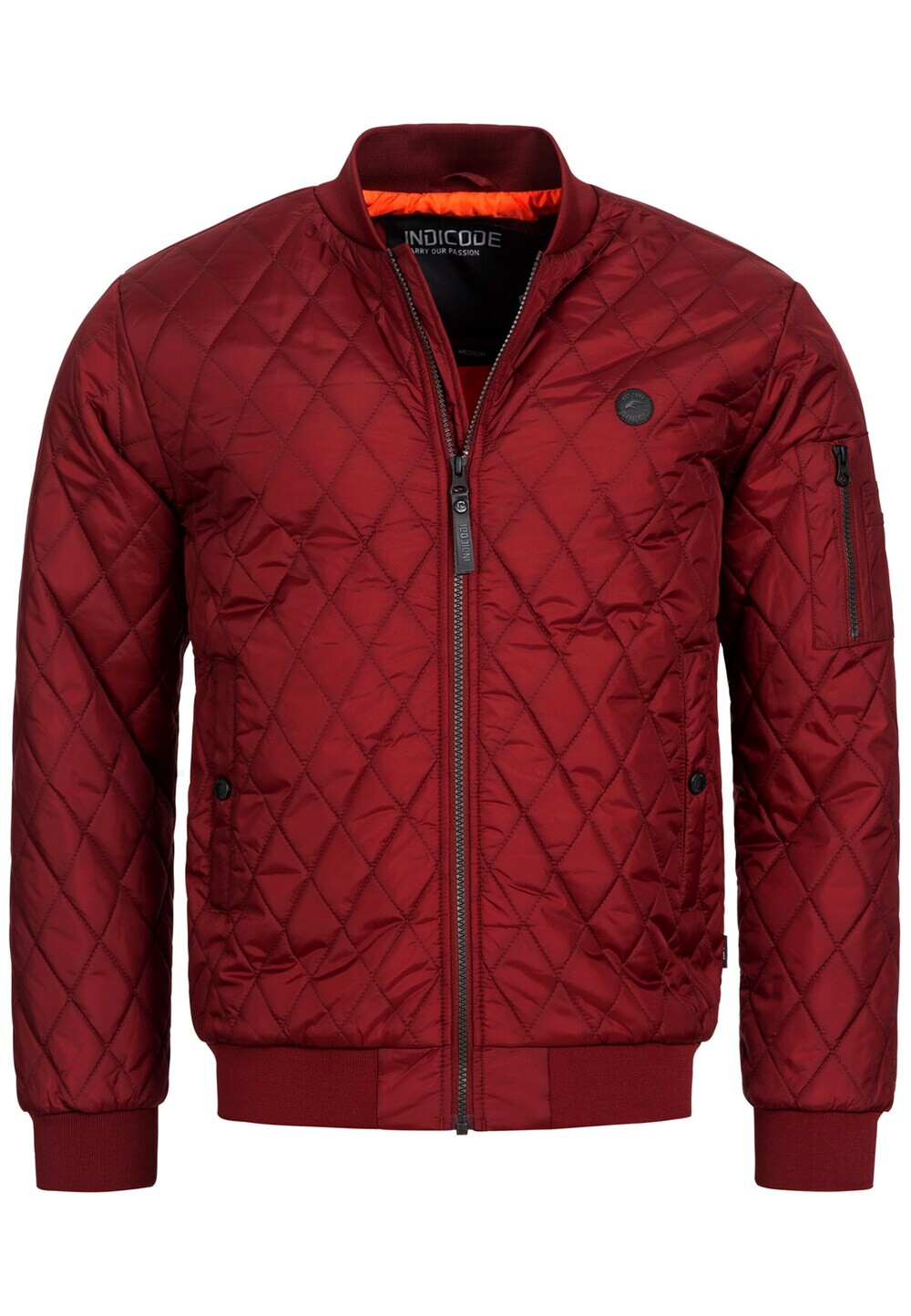 

Межсезонная куртка INDICODE JEANS Novak, кармин красный
