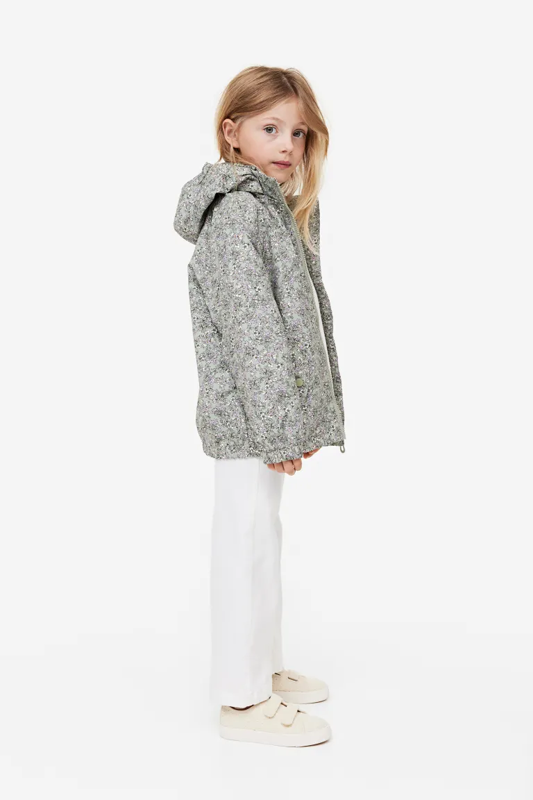 

Куртка с капюшоном H&M, зеленый