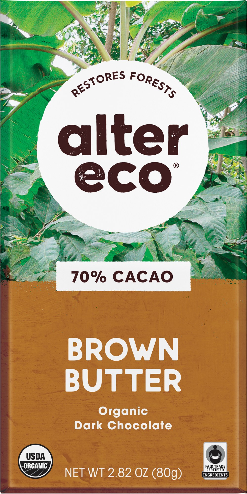 Плитка темного шоколада Alter Eco шоколад vivani шоколад темный 75% какао 80 г