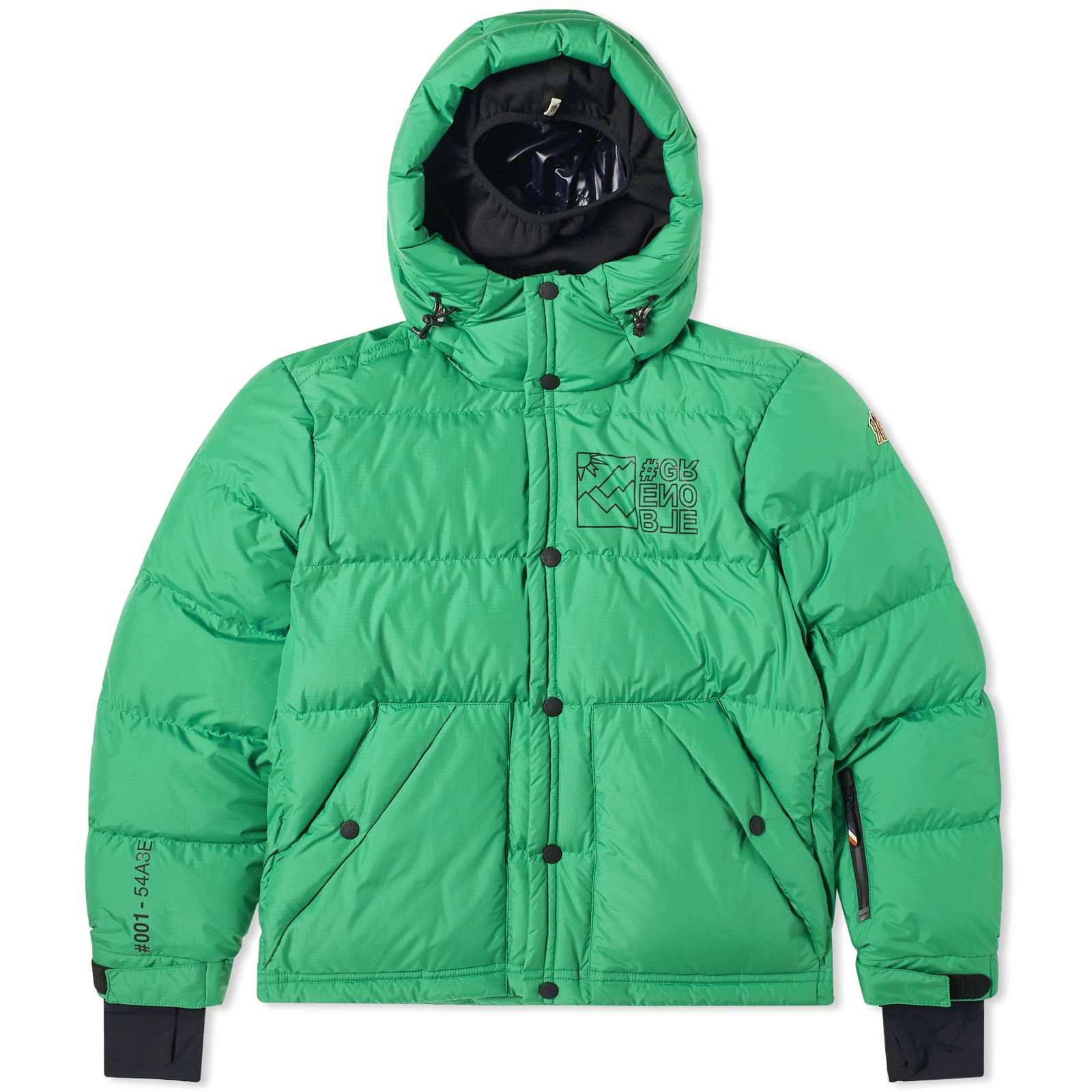 Куртка Moncler Grenoble Cristaux Ripstop, цвет Medium Green короткий пуховик цвета хаки raron moncler grenoble