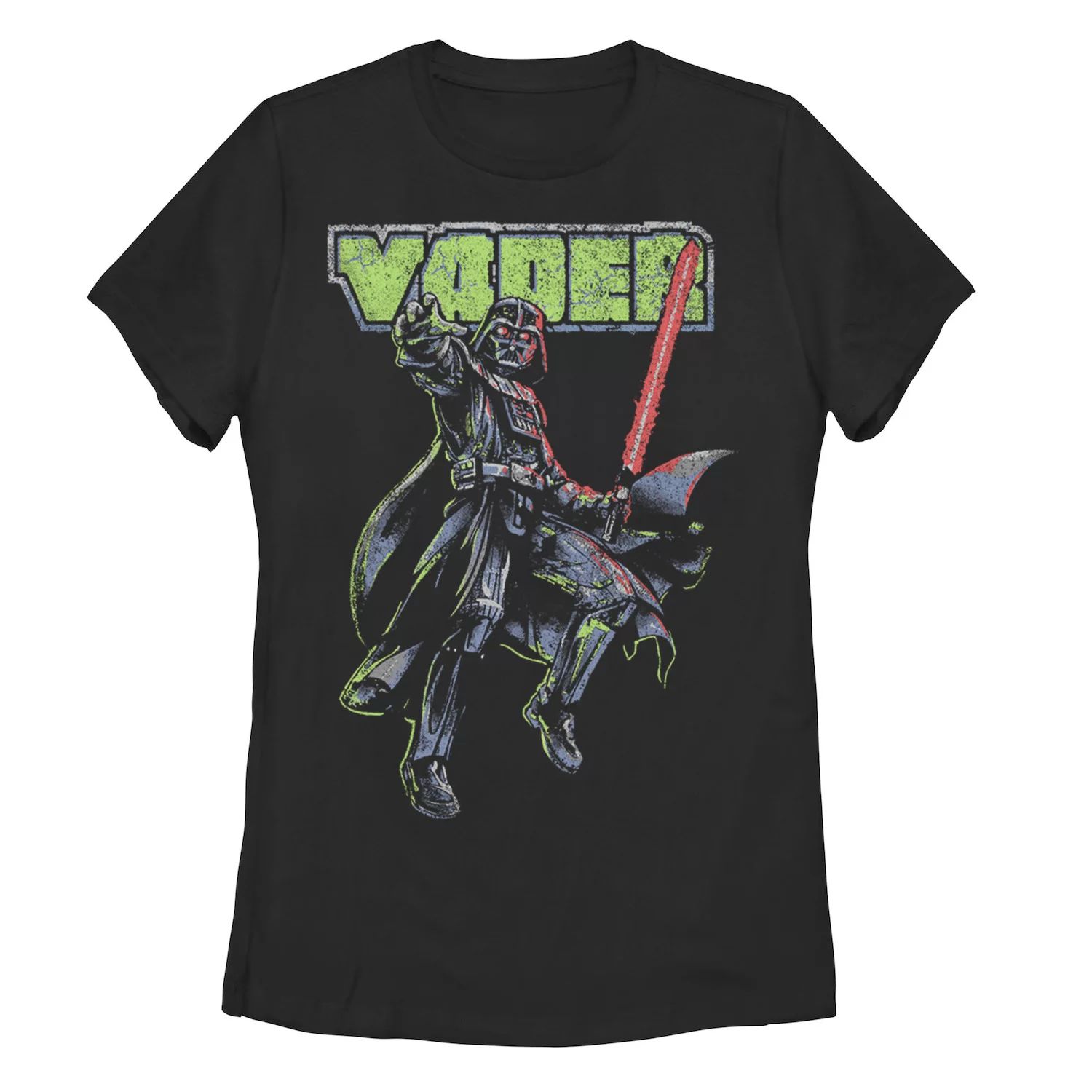 Темная футболка с портретом Дарта Вейдера для юниоров Star Wars