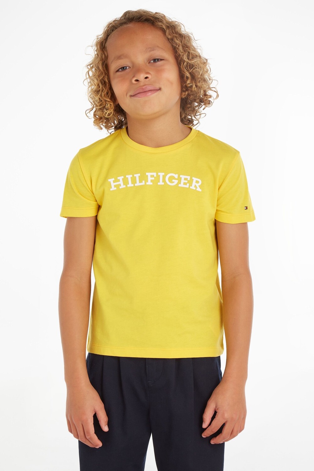 

Желтая футболка Monotype для девочек Tommy Hilfiger, желтый