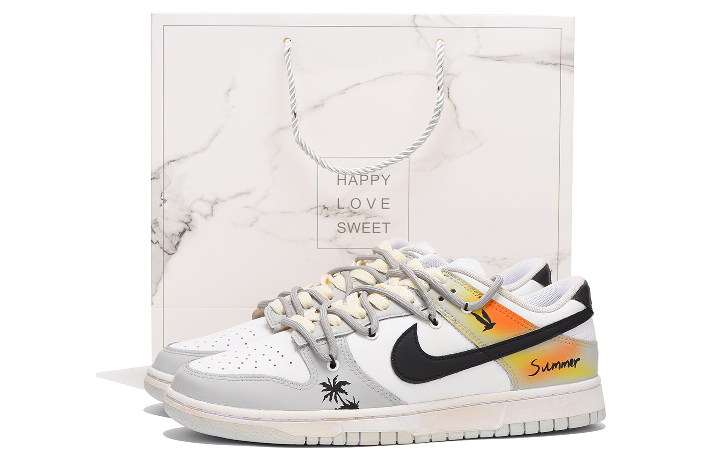 

Кроссовки Nike Dunk Skateboard Shoes Women's Low-Top Gray, серые, Серый, Кроссовки Nike Dunk Skateboard Shoes Women's Low-Top Gray, серые