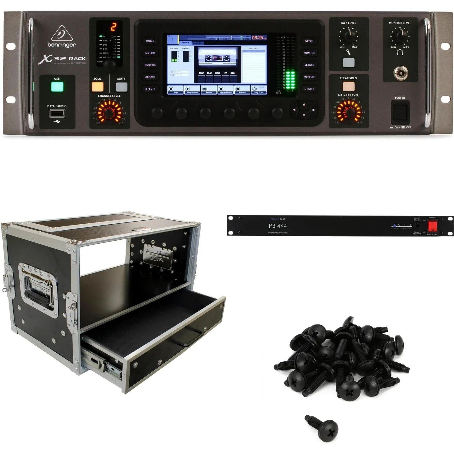 

Комплект летного кейса для 40-канального стоечного цифрового микшера Behringer X32