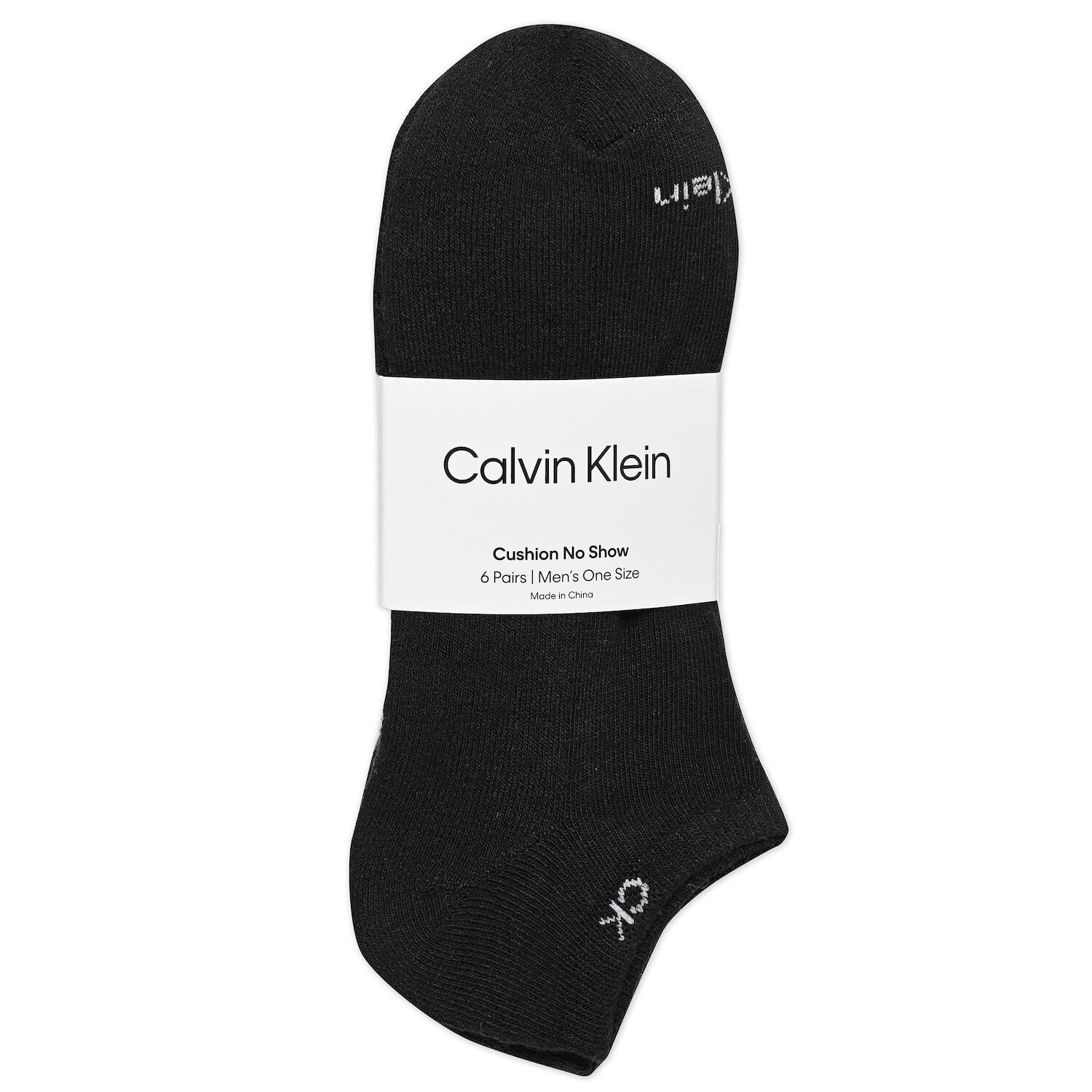 

Мужские носки-непоказы Calvin Klein, 6 пар однотонных мягких носков