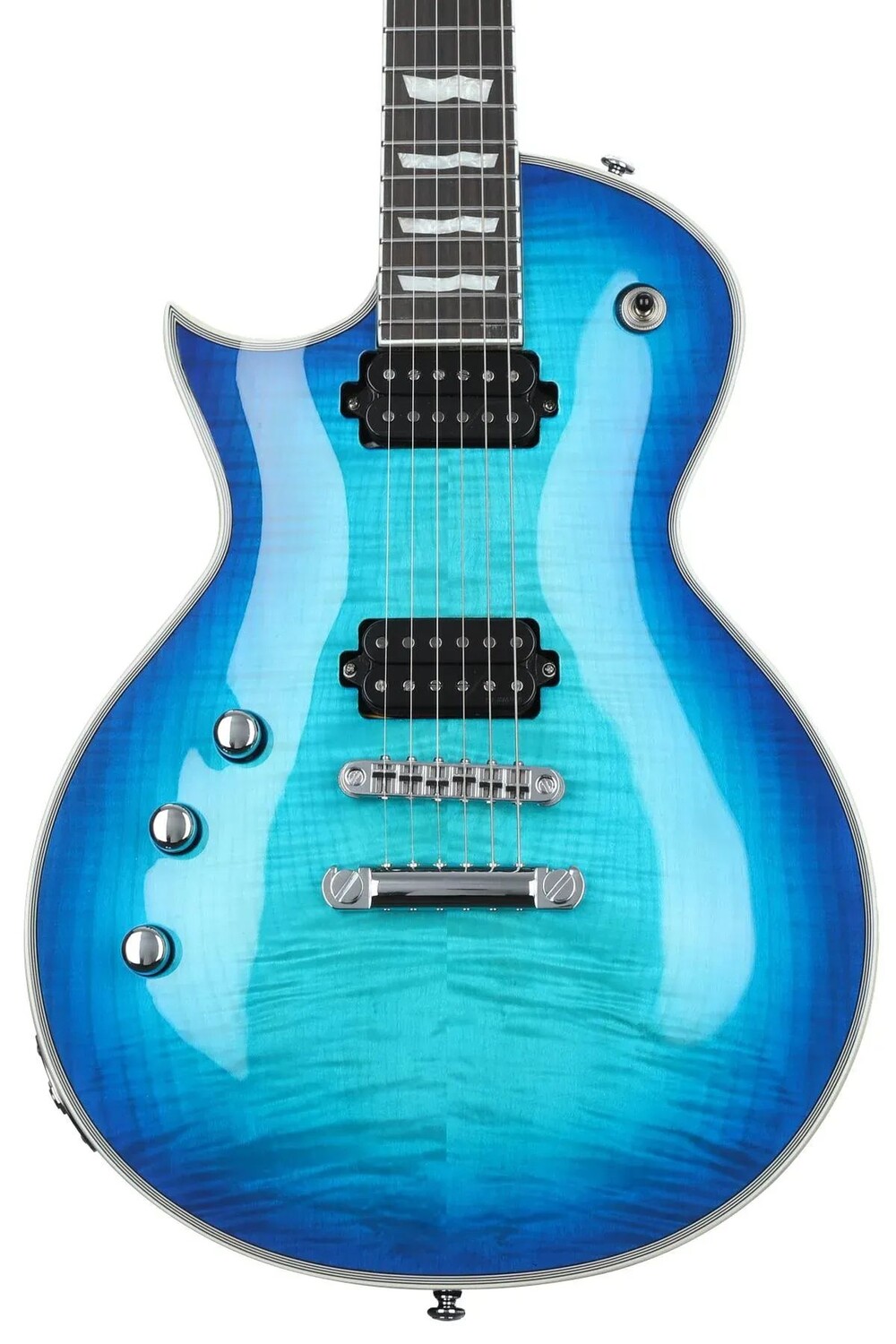 

ESP LTD EC-1000T CTM Электрогитара для левшей - фиолетовая тень