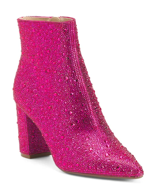 

Ботильоны Cady со стразами Betsey Johnson, цвет Fuschia