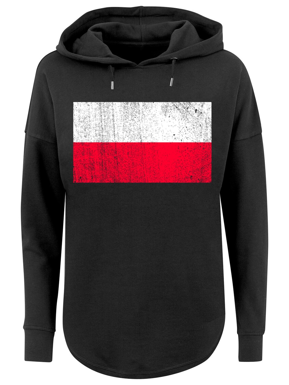 

Толстовка F4Nt4Stic Poland Polen Flagge distressed, черный