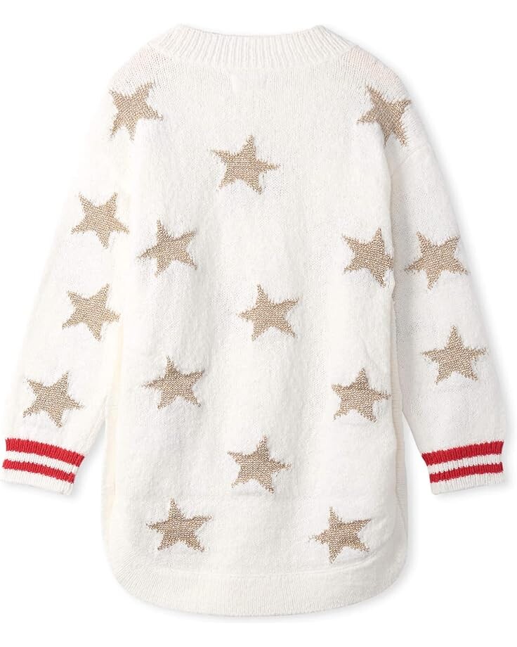 

Свитер Hatley Rose Starlight Chunky Sweater Tunic, белый