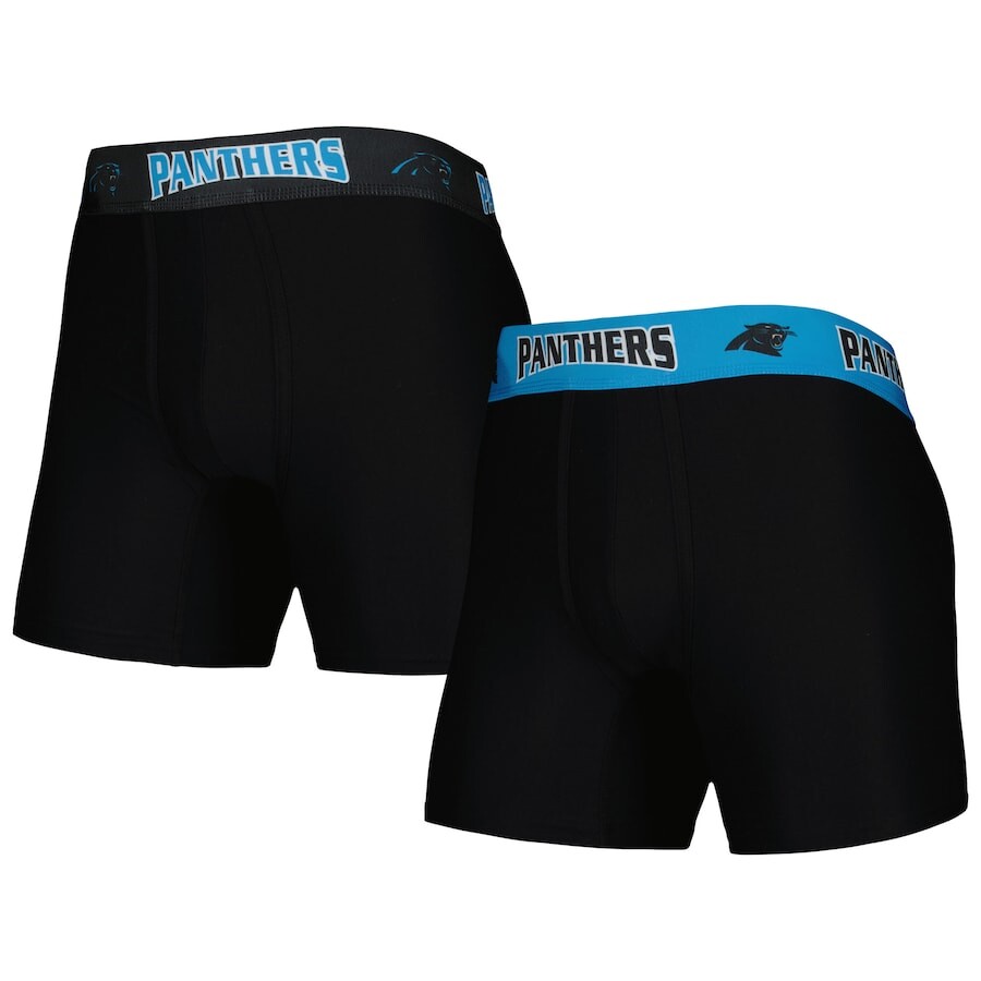 

Комплект боксеров 2 шт Concepts Sport Carolina Panthers, черный