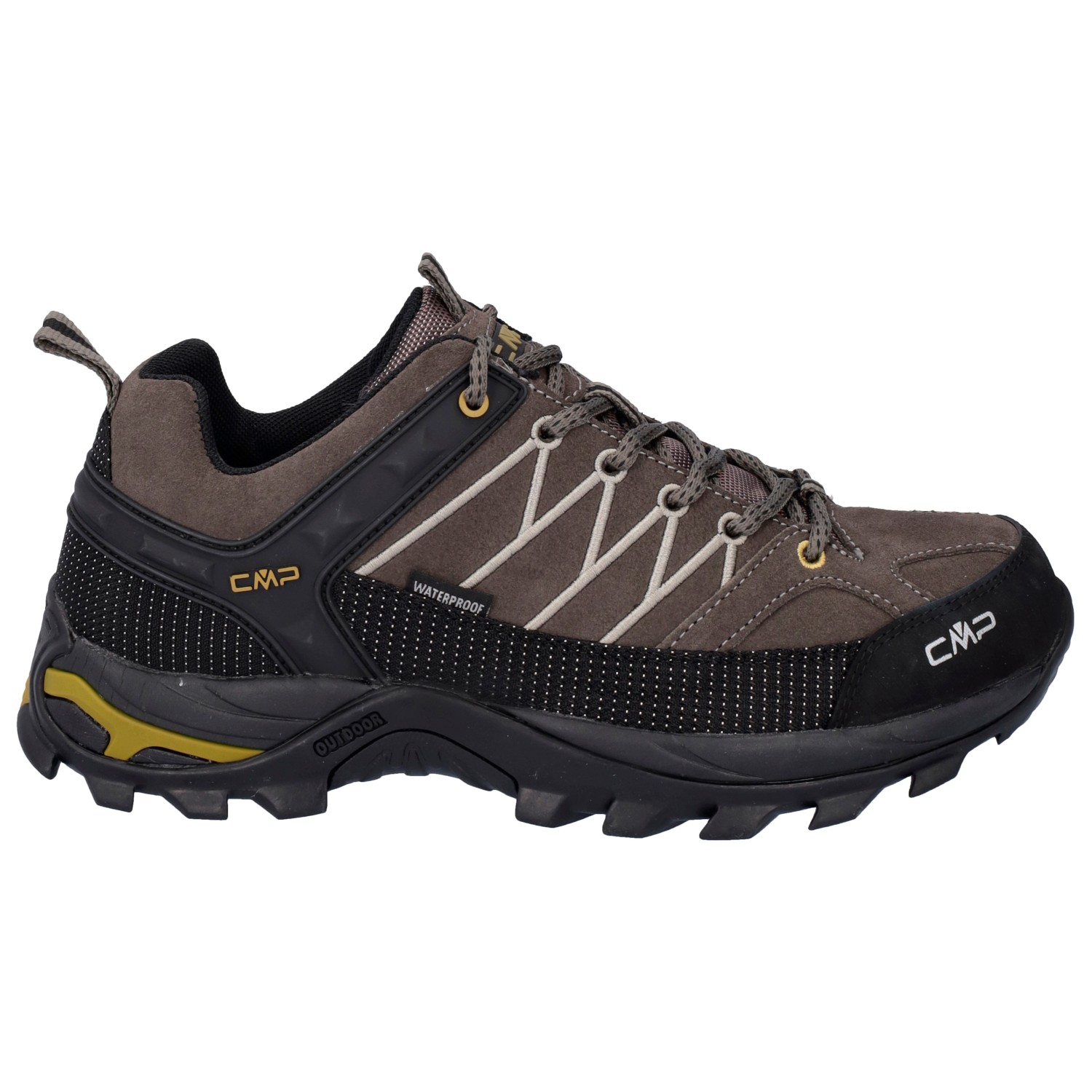 Мультиспортивная обувь Cmp Rigel Low Trekking Shoes Waterproof, цвет Fango