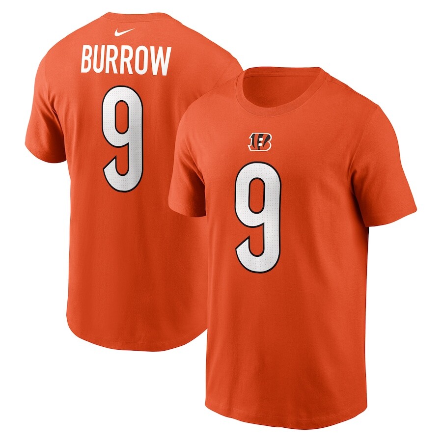 

Футболка с коротким рукавом Nike Cincinnati Bengals, оранжевый