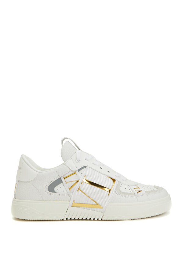 

Белые женские кожаные кроссовки Valentino Garavani